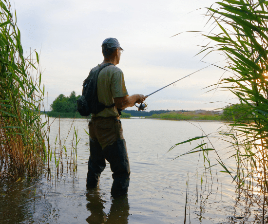 pecheur lac rivières sonzay