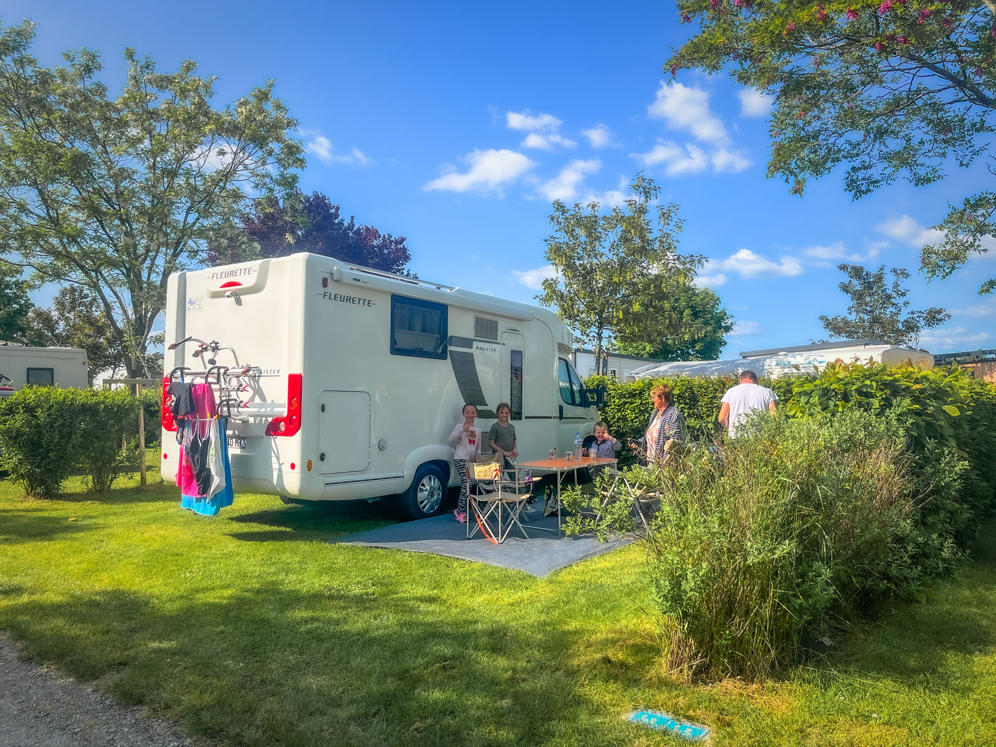 Emplacements camping nature