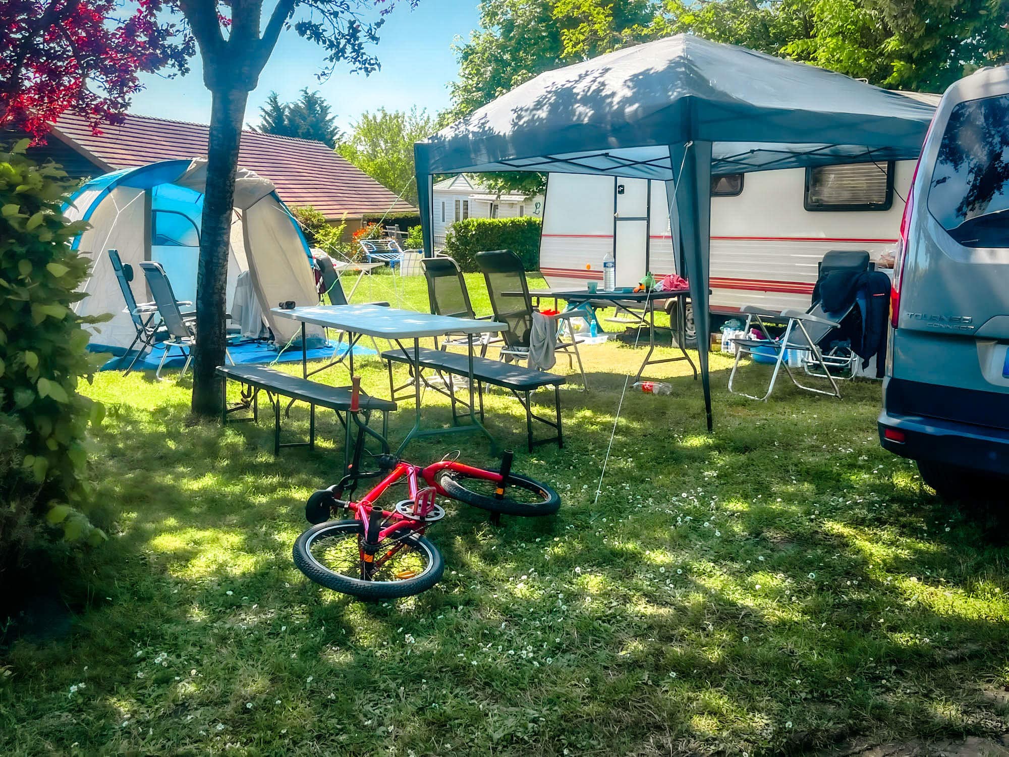 Emplacements camping nature