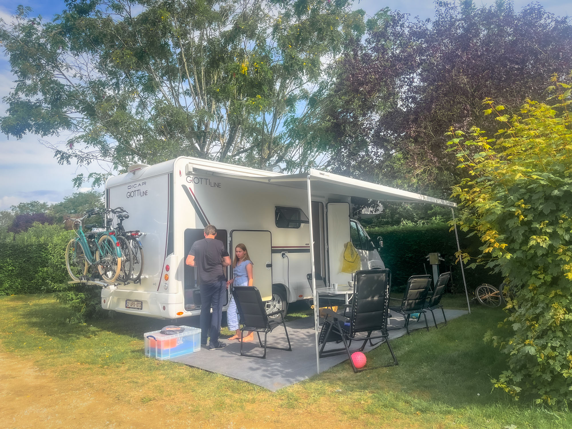 emplacement camping car