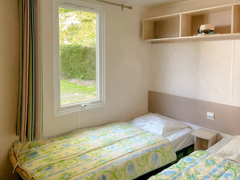 location mobil home  4/5PERS 2CH TERRASSE + TV