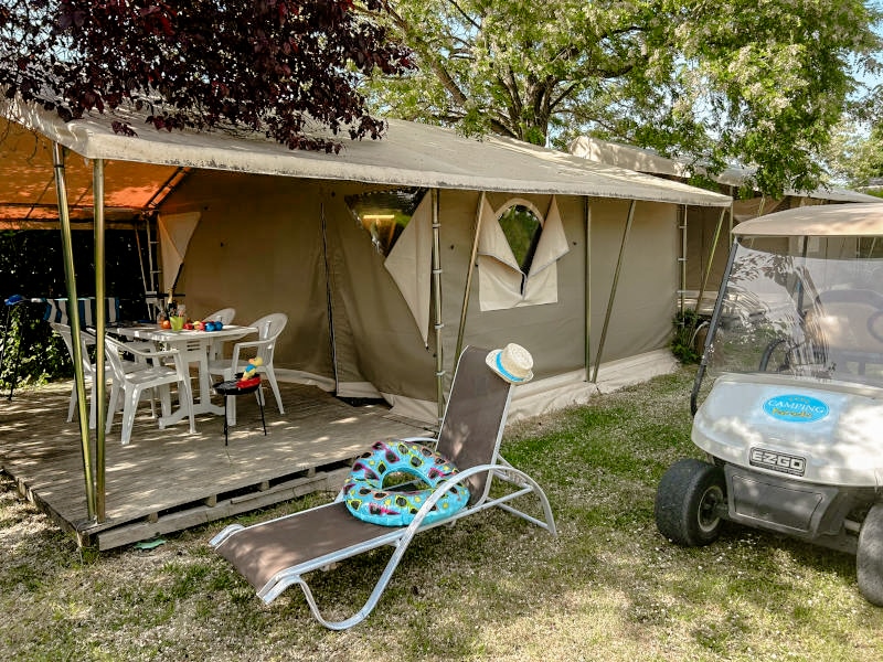 Emplacements camping nature