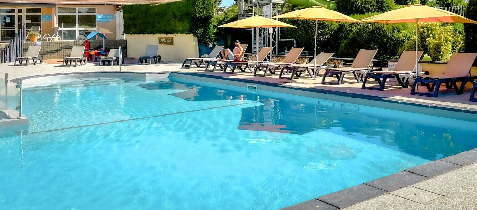 piscine parasol
